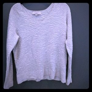 Light grey sweater